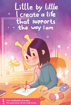 ADHD Alien Artwork Poster - Creating