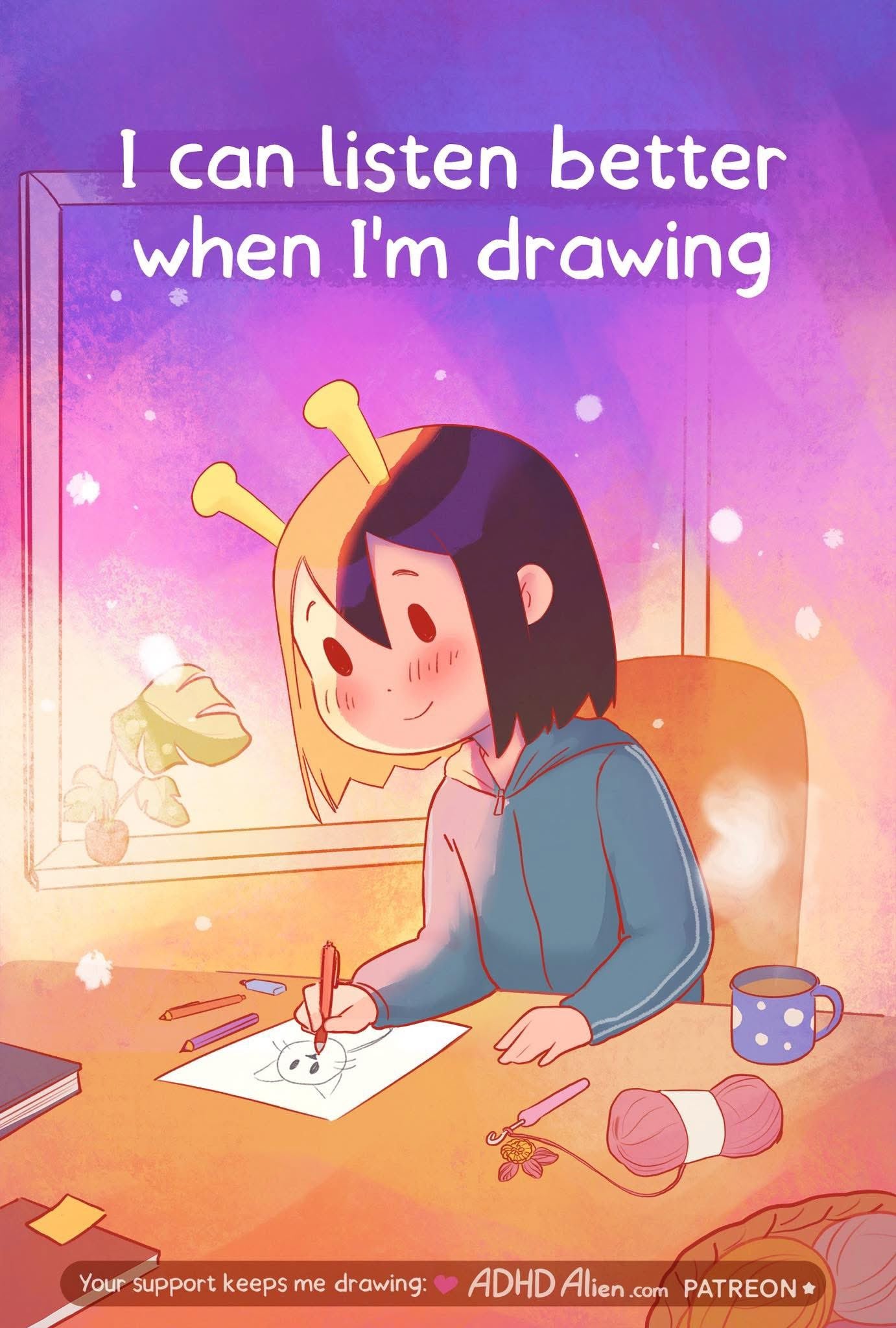 5. When I'm Drawing