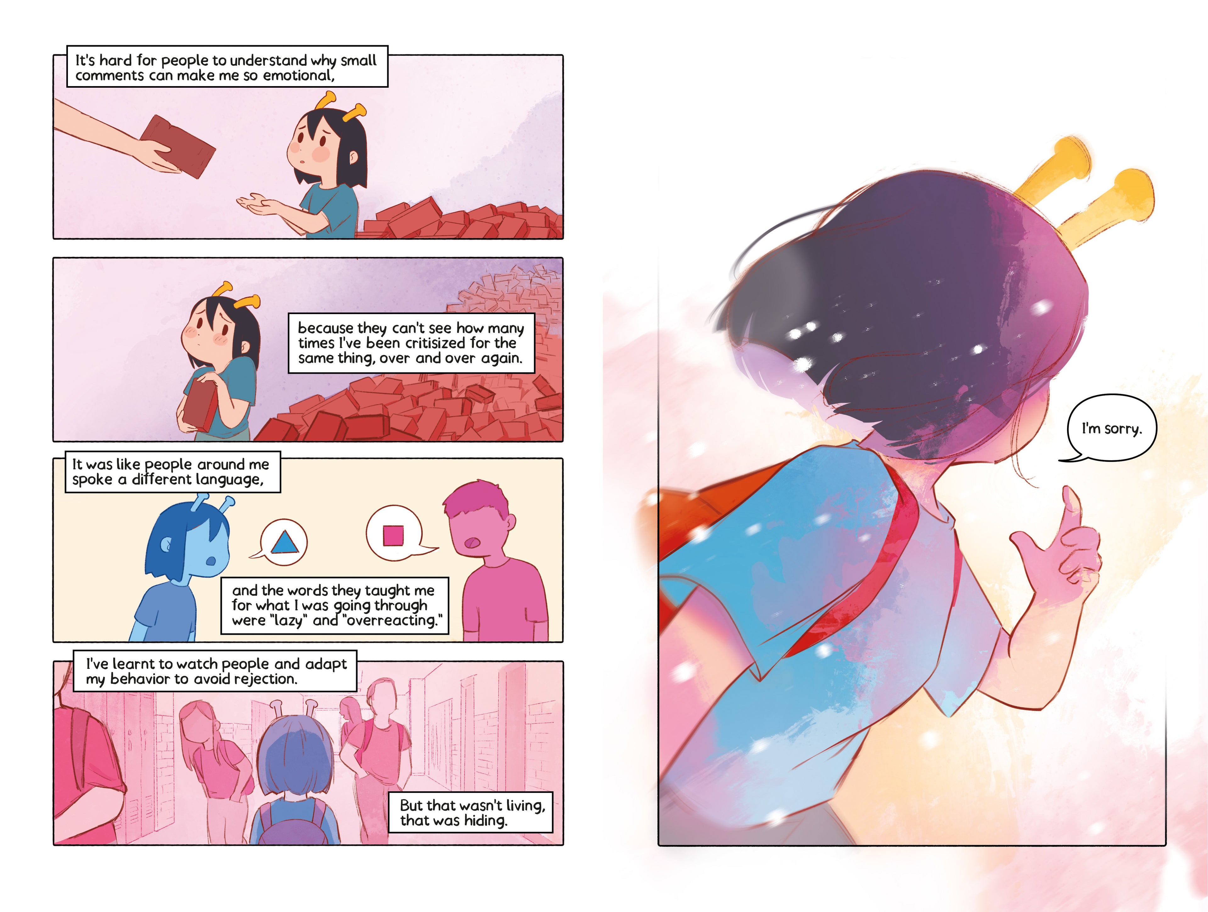 ADHD Alien Graphic Novel - Feeling Like an ADHD Alien