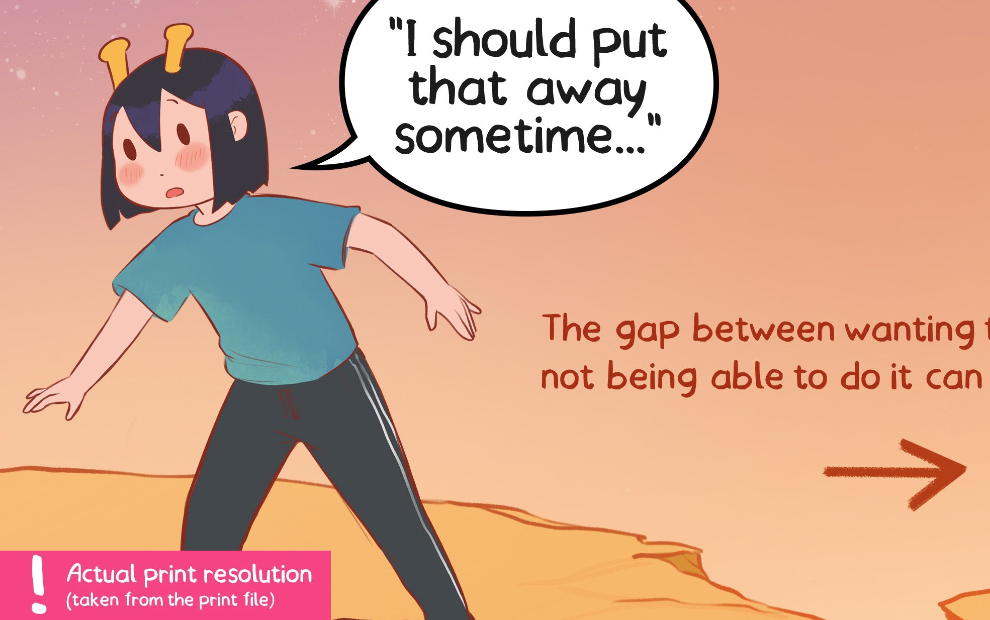 ADHD Alien Poster Set - Buttons