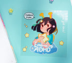 ADHD Alien Sticker Sheet - Embracing