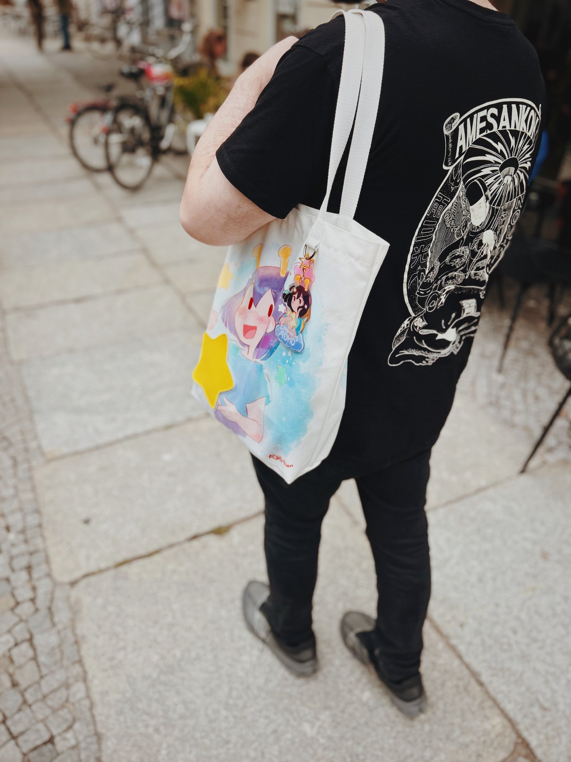 ADHD Alien Tote Bag - With 4 Mood Indicators