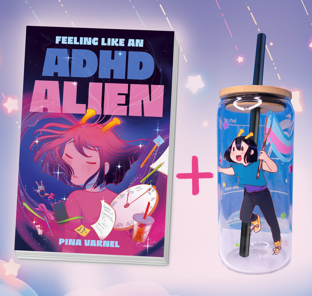ADHD Alien Book Launch Bundle - Tumbler Stay hydrated!