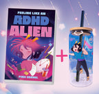 ADHD Alien Book Launch Bundle - Tumbler Stay hydrated!